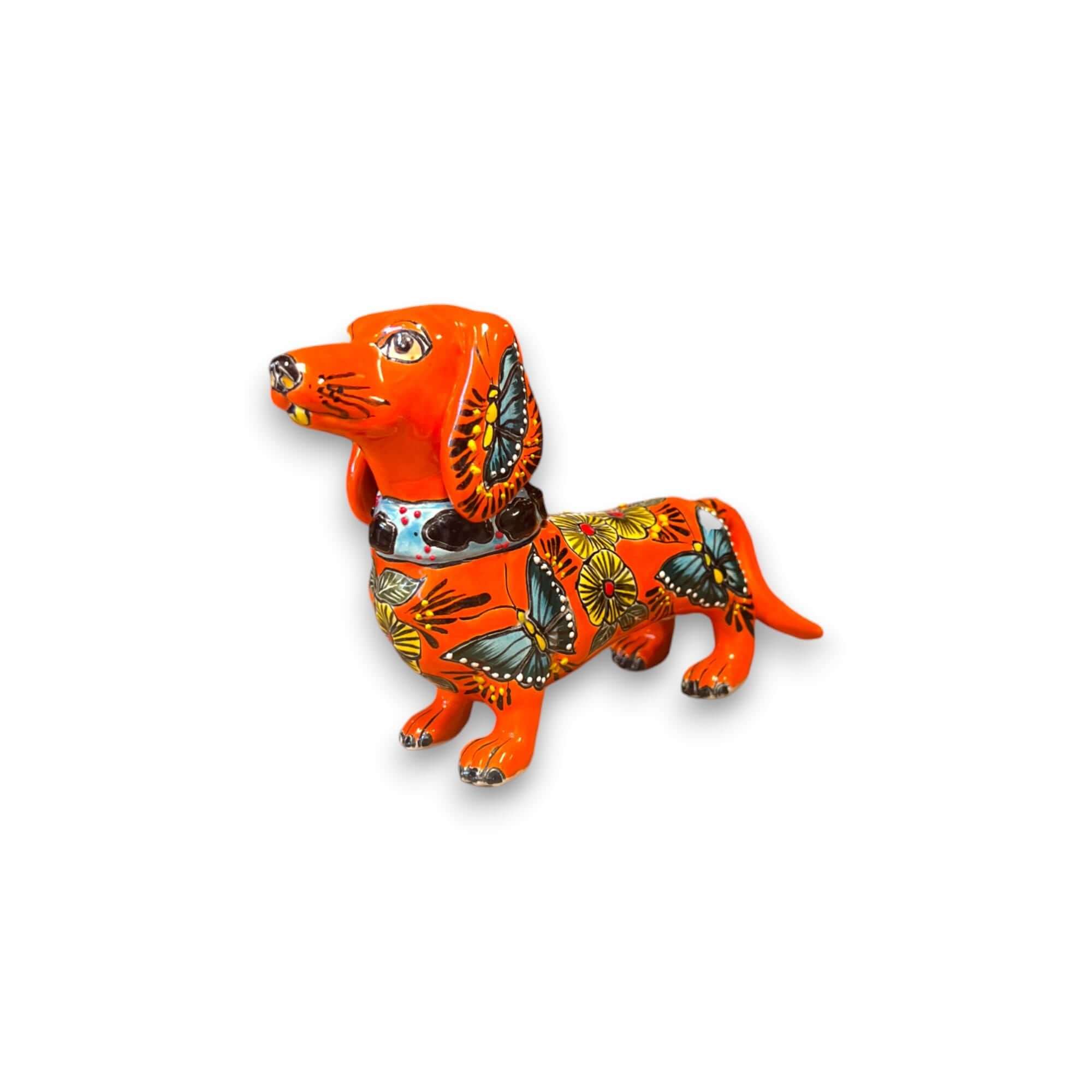 Talavera Statue | Talavera Dachshund Statue