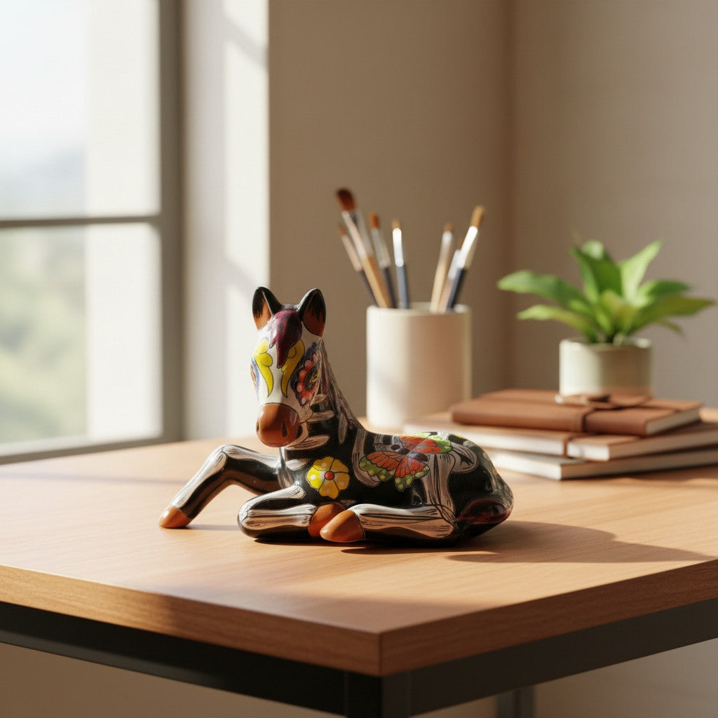 Talavera Statue | Talavera Horse Figurine