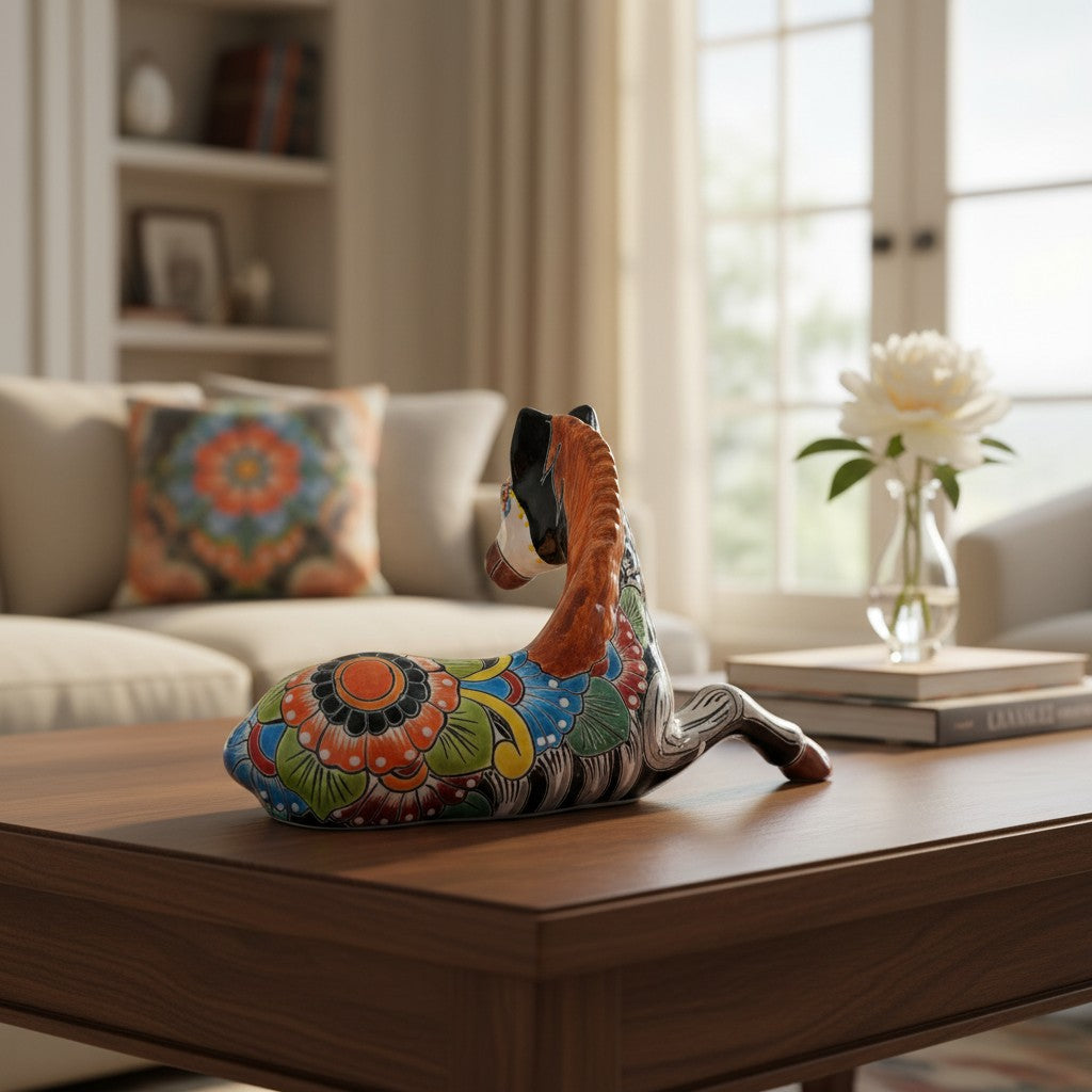 Talavera Statue | Talavera Horse Figurine