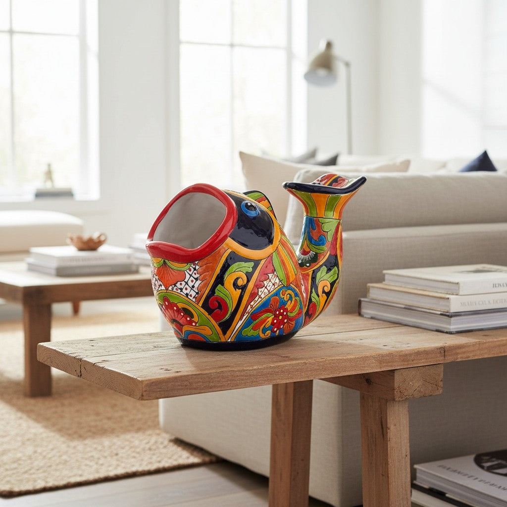 Talavera Planter | Talavera Fish Planter