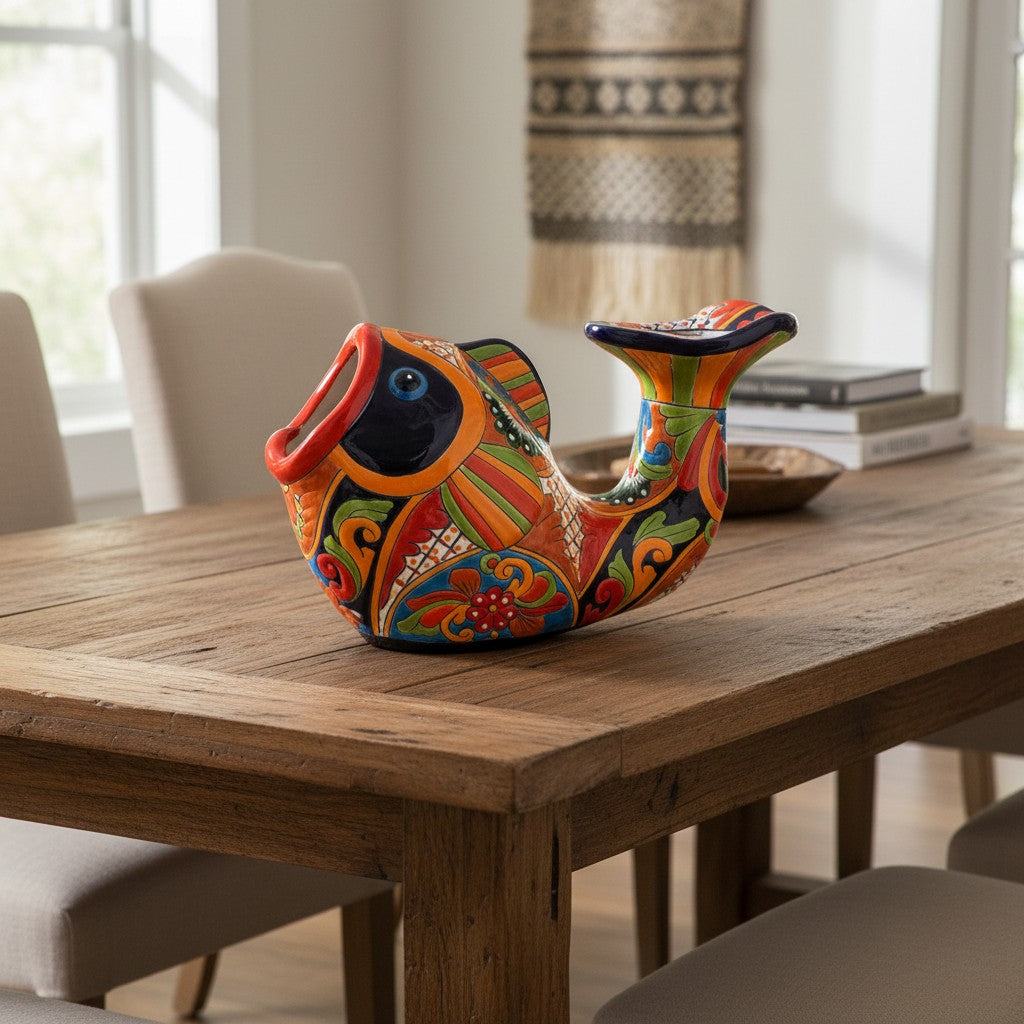 Talavera Planter | Talavera Fish Planter