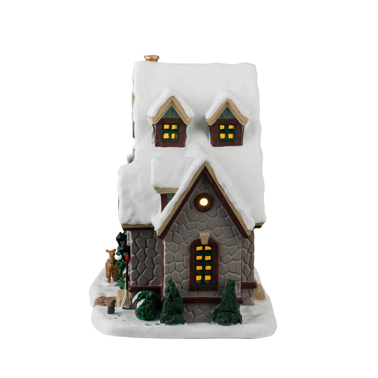 Christmas >> Village | White Christmas House