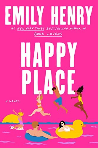 Happy Place by Emily Henry is a Honey Badger Books selection for readers who enjoy romantic comedy fiction, women's fiction, cozy fiction read, comfort book gift, and gentle book club fiction. This listing supports reader discovery, book club browsing, library refreshes, and gift-focused book shopping while staying grounded in available genre, theme, author, and reader-fit details.