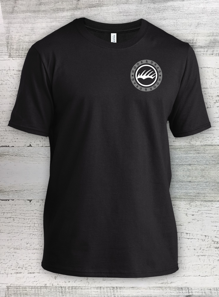 Walleye Tuff - Camiseta de faena - Hecho en EE. UU. - Manga corta - Camiseta de lucioperca - Camiseta de pesca