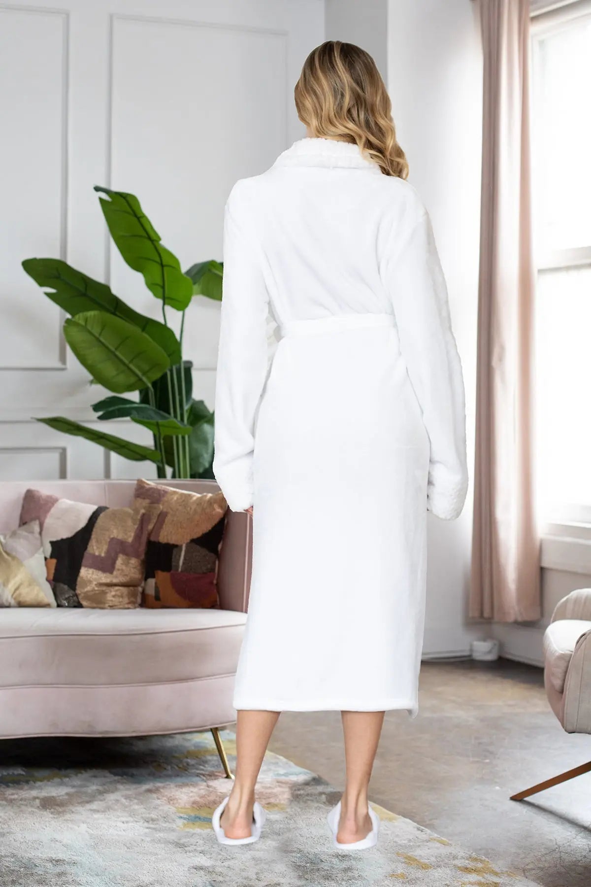Women'S Ultra Soft Plush Bathrobe