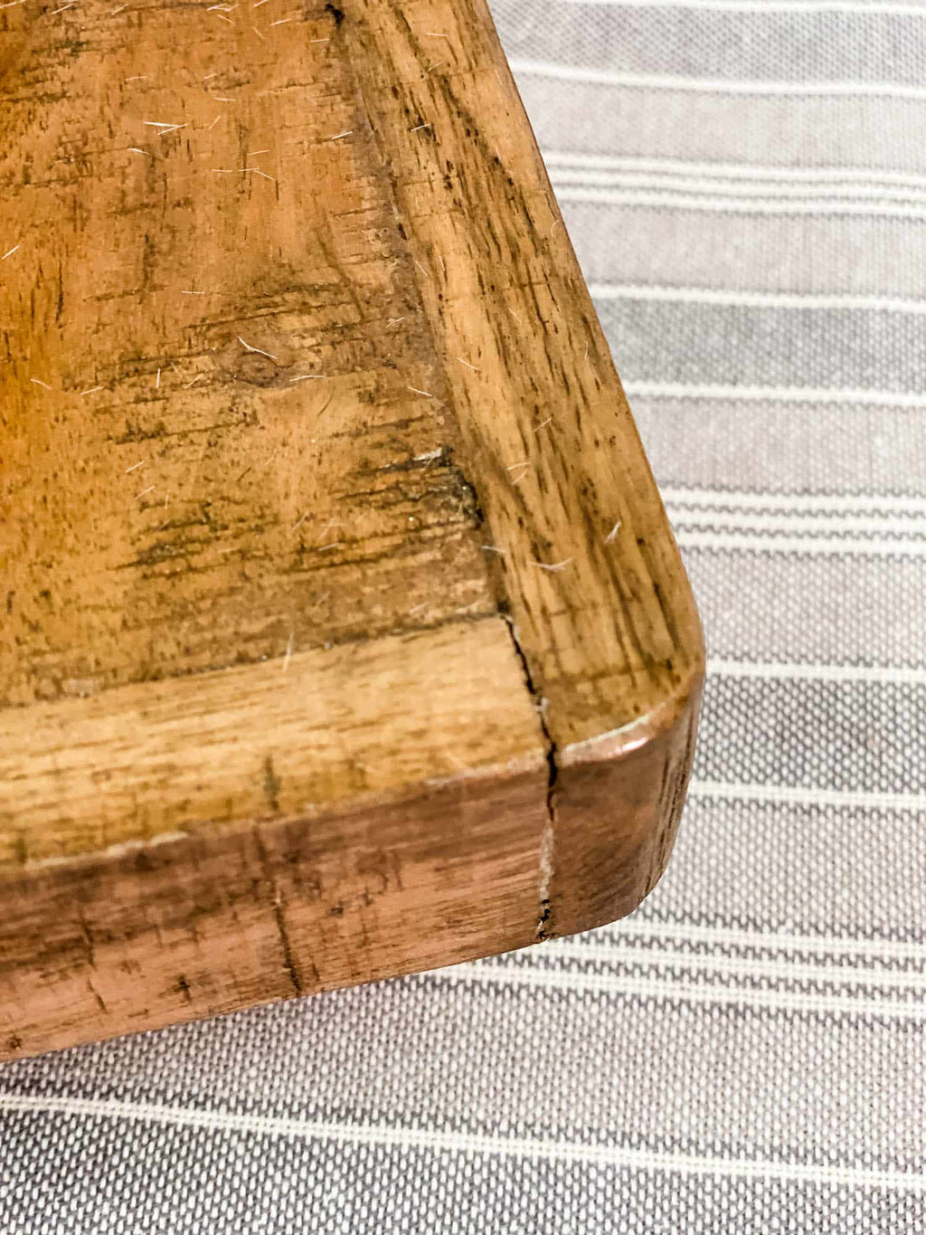 Tabletop | Rustic Wood Display Riser with Hairpin Legs