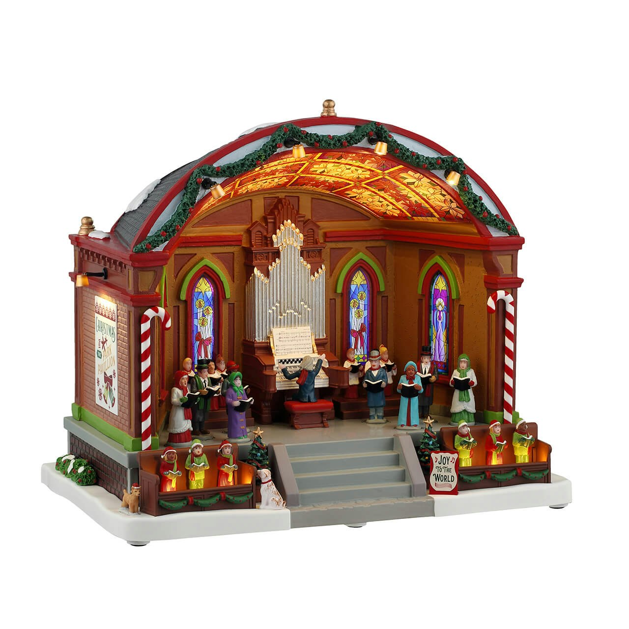 Christmas at the Park Pavilion is a holiday decor accent selected for mantels, shelves, trees, stockings, entryways, holiday displays, and seasonal gift giving. Holiday styling makes it useful for mantels, shelves, entryways, trees, stockings, and seasonal displays. A seasonal choice for holiday decorators, collectors, hosts, ornament lovers, and festive gift giving. Listing details help shoppers compare the item type, use, style, and intended recipient before purchase.