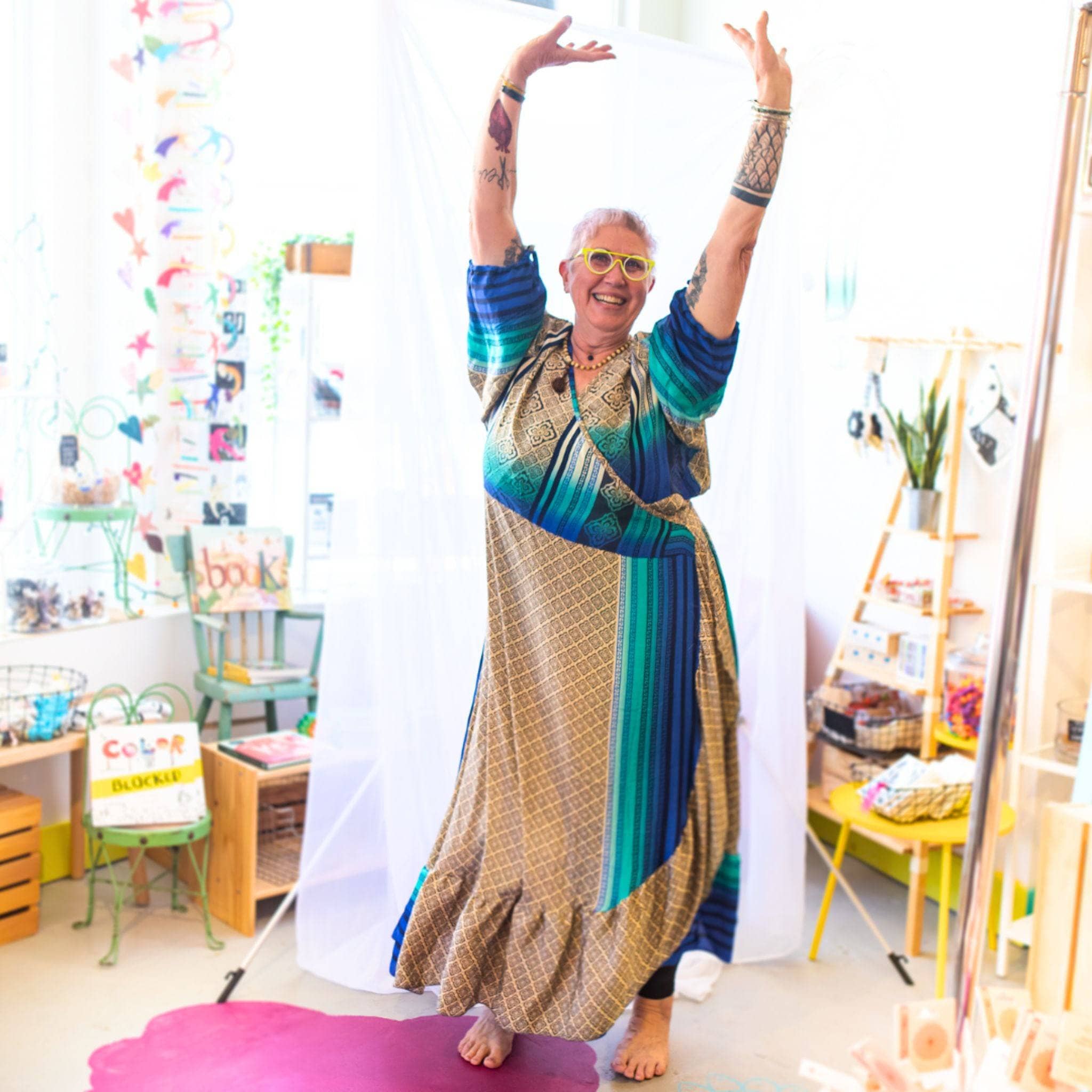 Zaria One Of A Kind Wrap Dress Handmade Sustainable Stunning